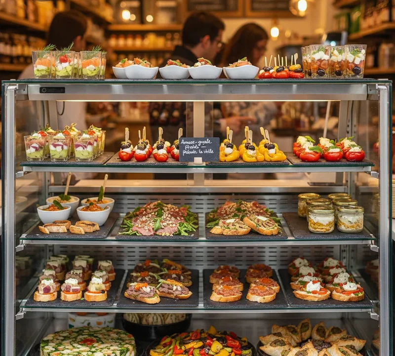 Verrines Et Canapés Froids Colorés