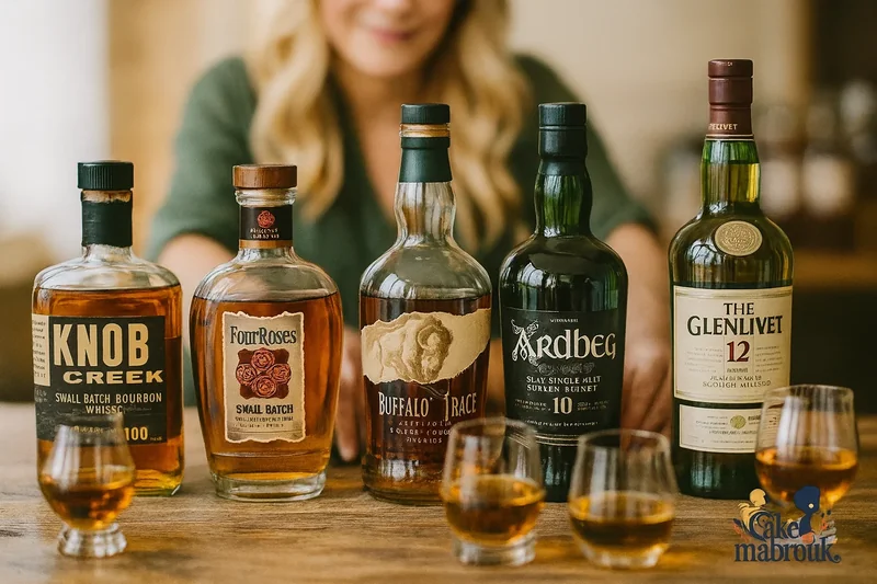 Dégustation maison avec glaçons et agrumes