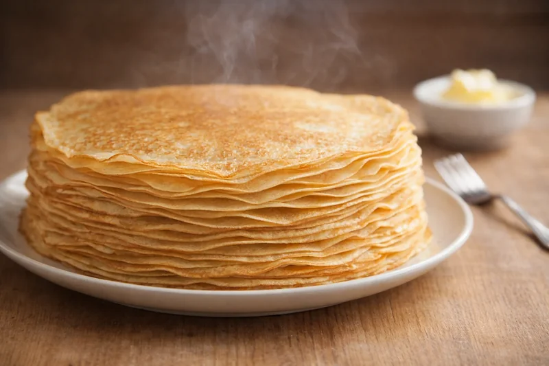 Ingrédients nécessaires pour une recette de crêpes