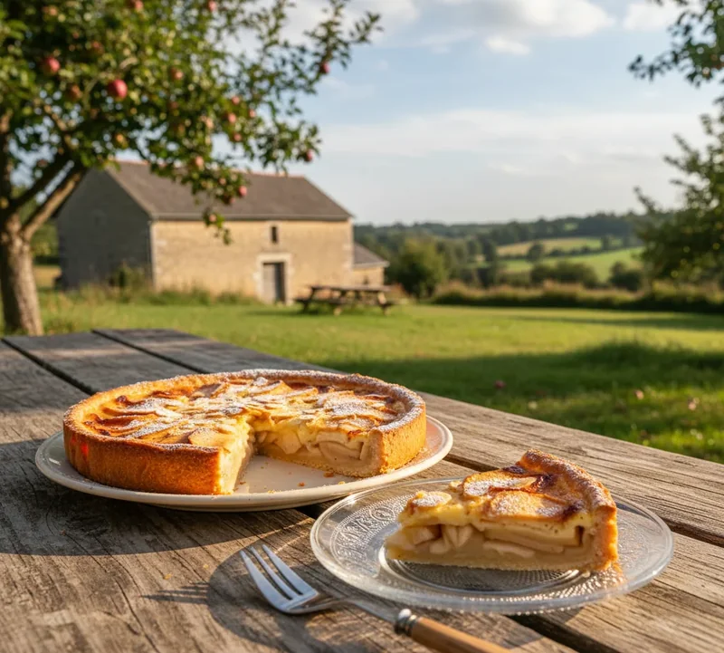 🥧 Tarte aux Pommes Normande
